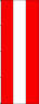 Attention Flags - Solid and Striped -Tall Vertical Shape