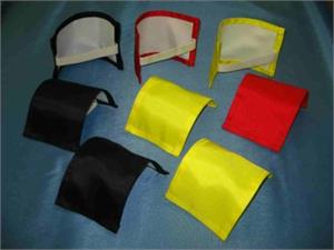 color armband with nylon backing