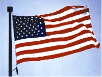 US Flag fly